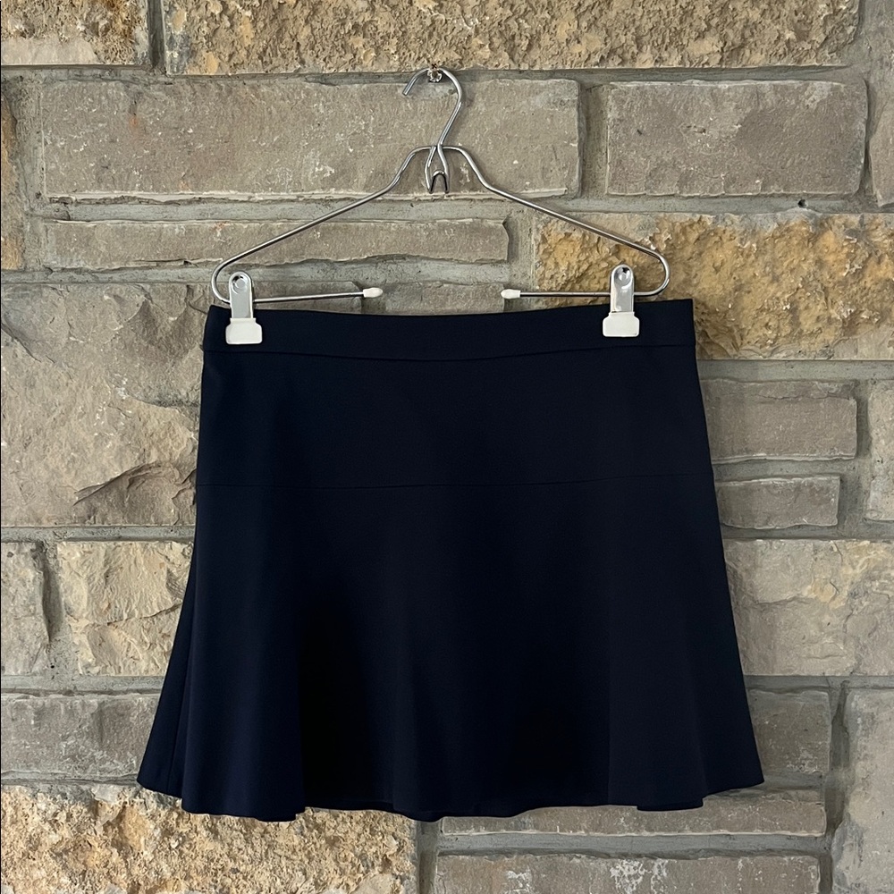 Banana Republic Navy Fit and Flare Mini Skirt Size 12